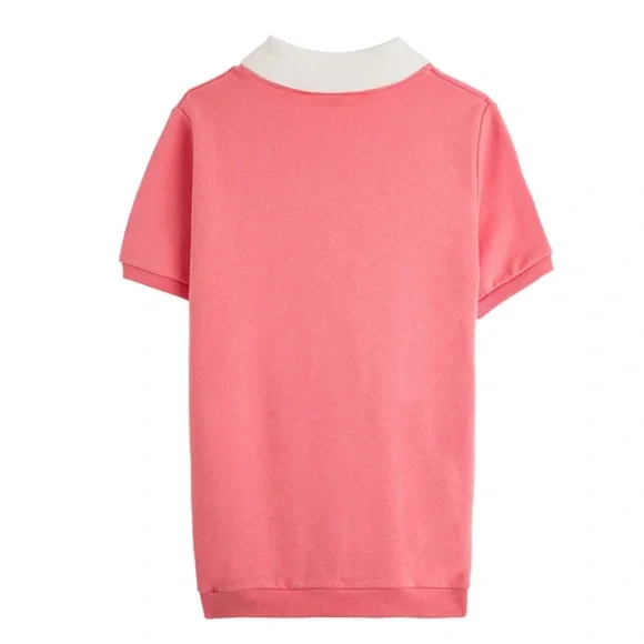 New! Gucci Logo Print Polo Dress Felted Cotton Jersey. - Picture 2 of 10